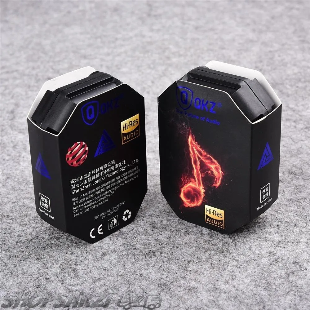 FONE OUVIDO INTRA-AURICULAR QKZ AK7 C/ MICROFONE STEREO