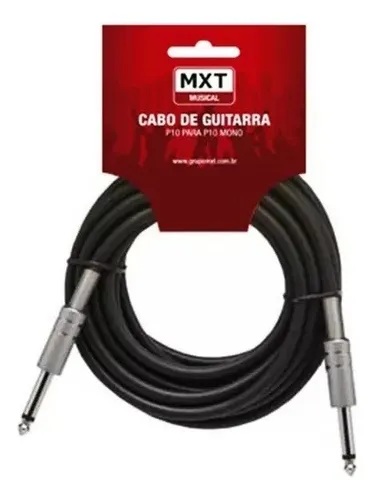 CABO P/ INSTRUMENTO P10 X P10 - 5MT