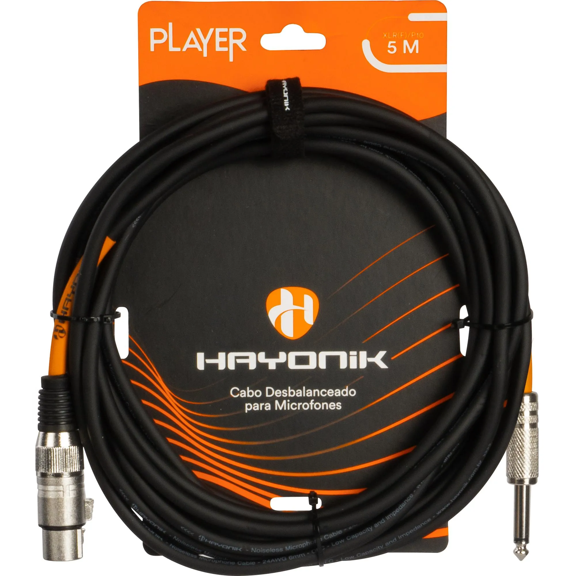CABO MICROFONE XRL FEMEA X P10 MONO - 5MT